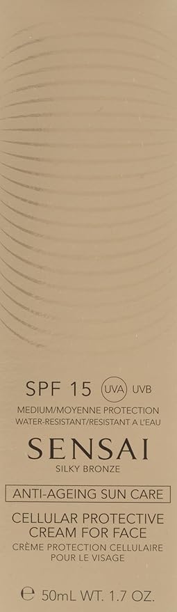sensai silky bronze cellular protective cream for face
