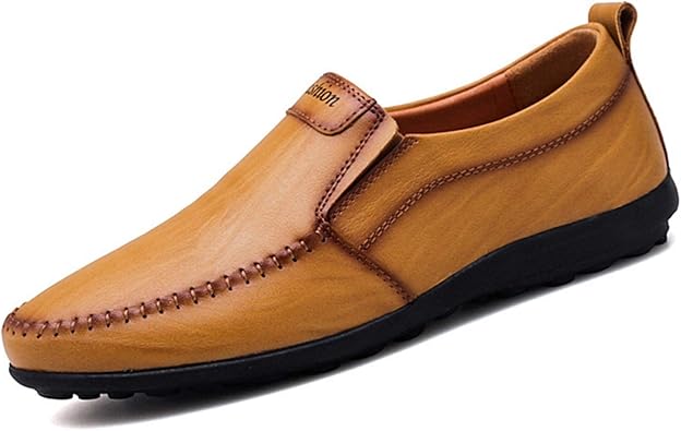 Amazon Lecmt ドライビング シューズ メンズ スリップオン ローファー 運転靴 モカシン 靴 大きいサイズ メンズ カジュアルシューズ 履きやすい 歩きやすい 手作り 紳士靴 ビジネス シューズ 軽量 代 30代 40代 Lecmt ローファー スリッポン