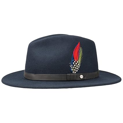 Stetson Yutan Filzhut Damen/Herren | Winterhut mit Wollfilz von Asahi Guard | Schmutz- und Wasserabweisender Herrenhut | Outd