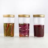 Kilner Wide Mouth Preserve Jar 0.5L Glass Storage Vacuum Seal Lid view 5