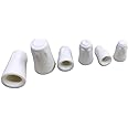20 Pack Large Ceramic Wire Connector, Large Size 18-8AWG, High Heat Splicing Wire Porcelain Connector (01, Large)
