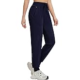 baleaf Women's Joggers Running Hiking Pants with Zipper Pockets Lightweight Athletic Sweatpants Workout Jogging Travel