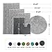 MAYSHINE Bathroom Rug Set | Soft Plush Chenille Bath Mats with PVC Non-Slip Backing, Absorbent Washable Quick Dry Area Rug Sets for Bathroom Floor | 32