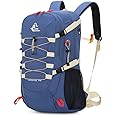 Bseash 40L Waterproof Hiking Backpack with Rain Cover, Outdoor Sport Travel Bag Daypack for Camping Climbing Skiing Cycling (Blue)