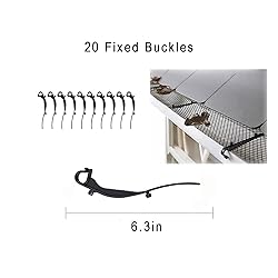 2-Pack Plastic Gutter Guard Mesh Roll 6” x 20Ft