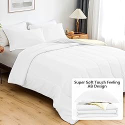 KeoWin Comforter Set Queen Size Bed 3 Piece