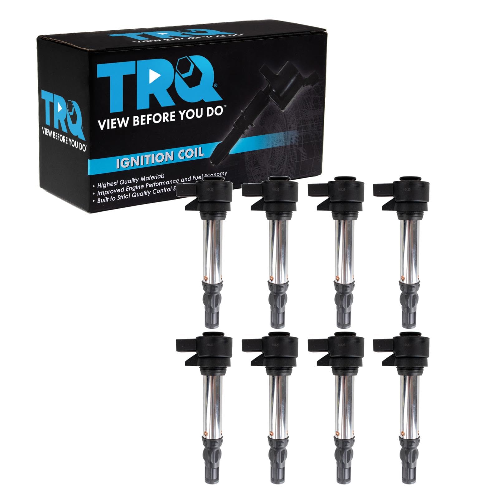 TRQ Ignition Coil Set Compatible with 2008-2013 BMW M3