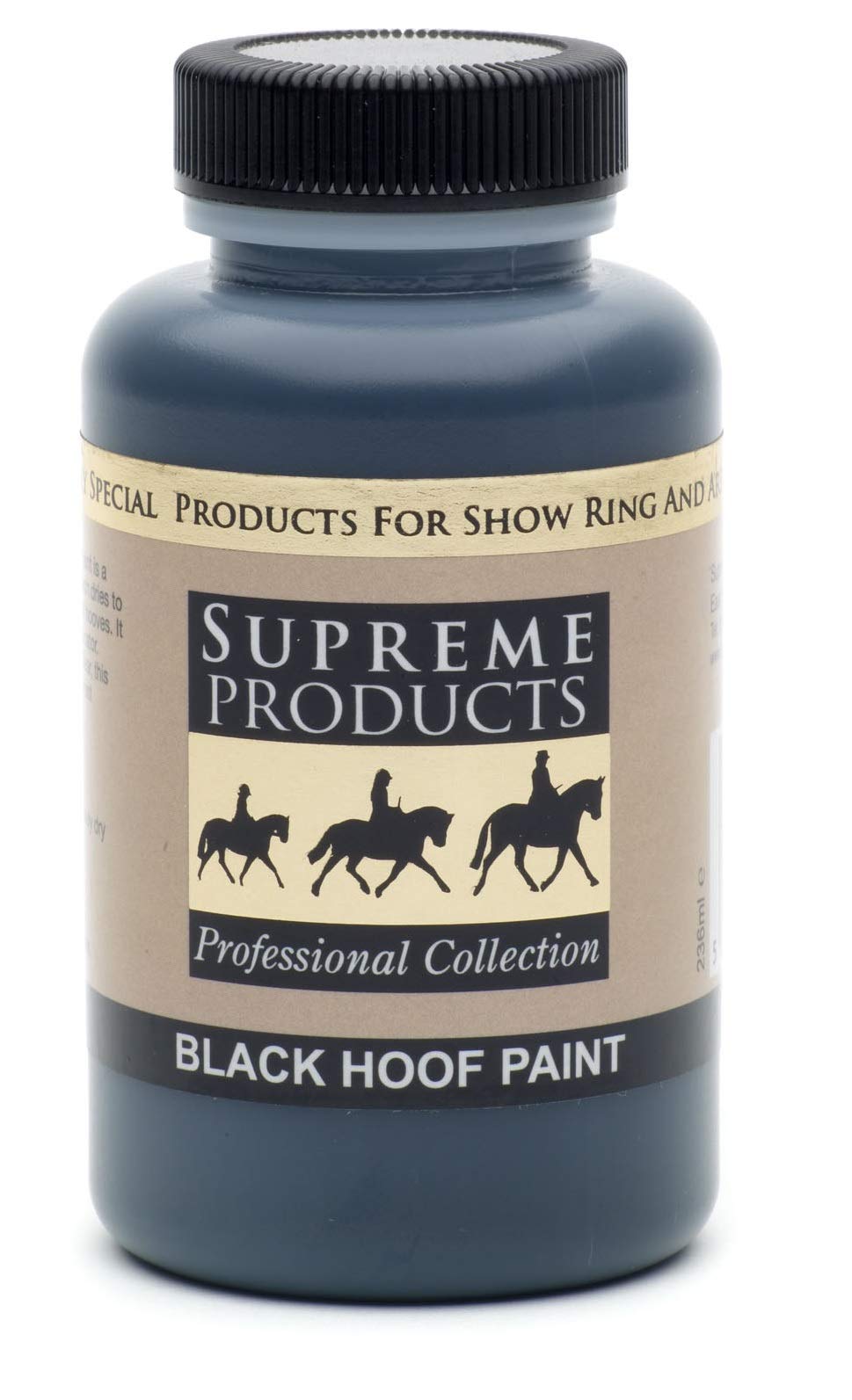 Supreme Products SUP0255 Supreme Professional Hoof Paint - Black, Regular