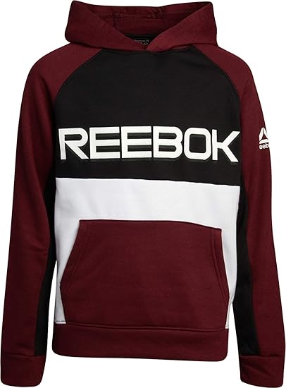burgundy reebok hoodie