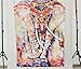 Elephant Tapestry Wall Hanging Tapestries Mandala Bohemian Tapestry Wall Tapestry Hippie Beach Flower Psychedelic Tapestry Indian Dorm Decor for Living Room Bedroom