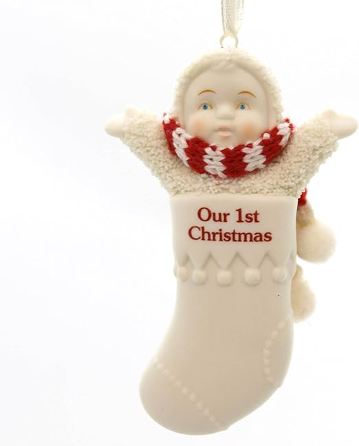 snowbabies baby's first christmas