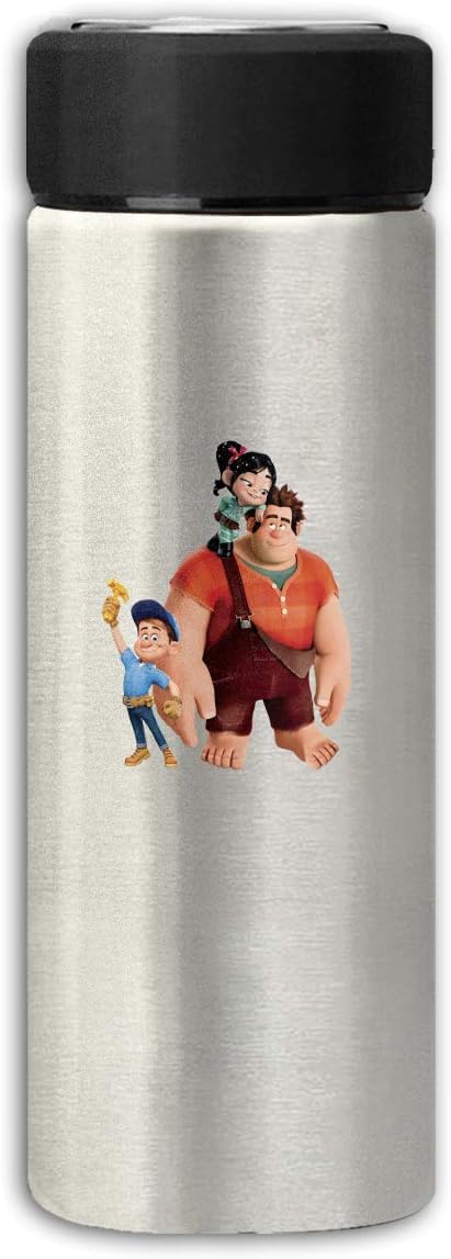 Ralph Felix Vanellope 12oz Vacuum Insulated Water Mug Travel Stainless Steel Bottle Business Office Portable Thermoses Cups