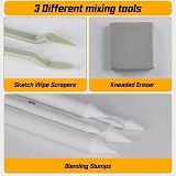 ALAHUGYEF 40 Pcs Blending Stumps Tortillions Set with Accessories view 4