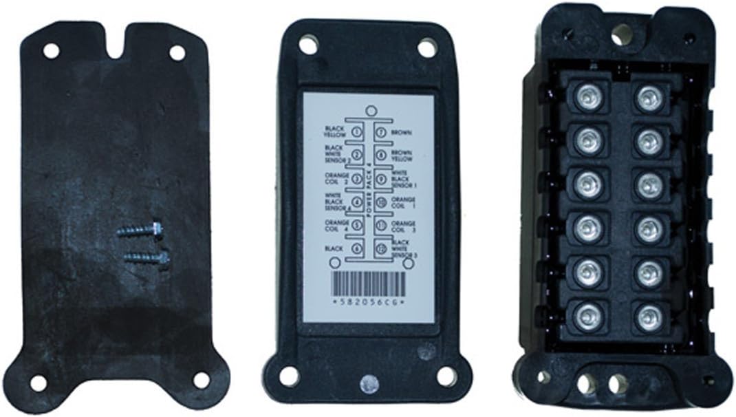 Johnson Evinrude Power Pack PP4 115 Hp 1977 Model 6 Amp 4 Cyl PP4 W/Cover OEM# 18-5754, 18-5757, 581493, 581551, 581552, 581709, 581726, 582056