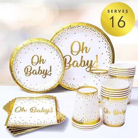 supplies for baby shower