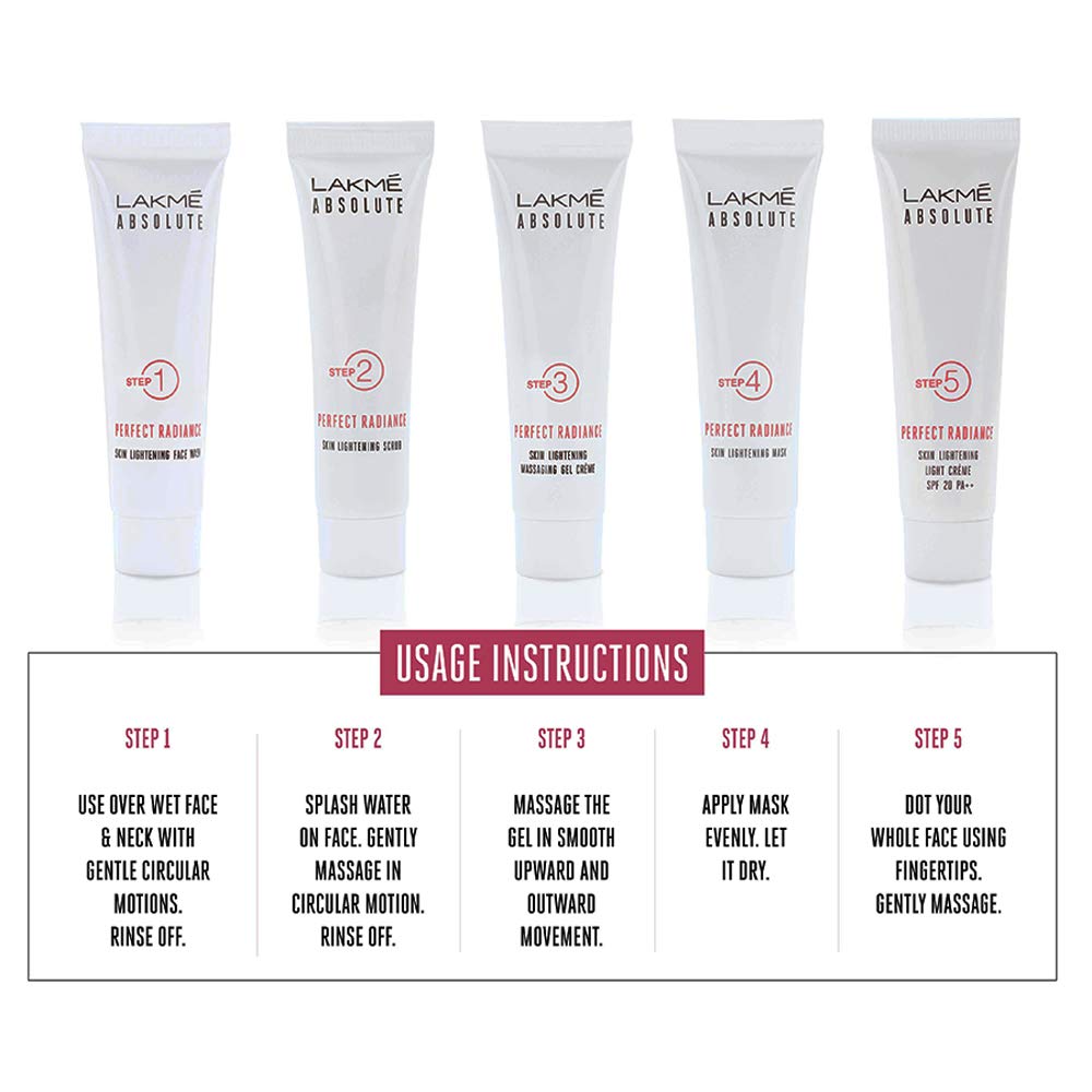lakme absolute radiance facial kit