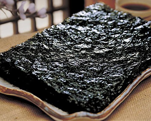 Large Size [ 5 Sheets X 5 Packs] Korean SEASONED Roasted Silk Seaweed (Nori) Laver Snack Gift Set 김 - Thumbnail 4