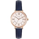 BUREI Women Wrist Watches Fashion Minimalist Analog Leather Quartz Waterproof Watches for Women
