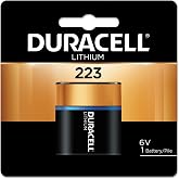 Duracell 223-6V Lithium-Battery, 1 Count Pack, 223 6 Volt High Power Ultra Lithium-Battery, Long-Lasting for Video and Photo-Cameras, Lighting Equipment, and More