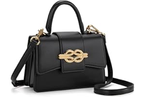 Milan Chiva Small Top Handle Purses for Women Mini Satchel Crossbody Bag Elegant Square Bag