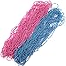 SOTOGO 50 Pieces Baby Gender Reveal Beads for Baby Shower Announcement Party 4mm Round 30 Inch