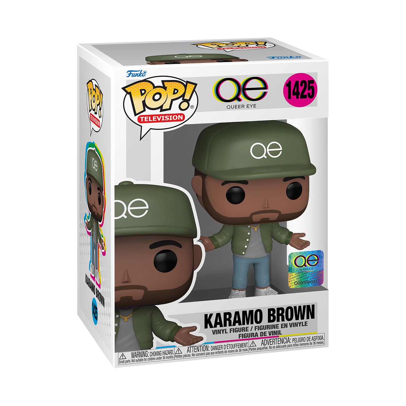 Funko POP! TV: Queer Eye - Karamo Brown - Collectable Vinyl Figure - Gift Idea - Official Merchandise - Toys for Kids & Adults - TV Fans - Model Figure for Collectors and Display