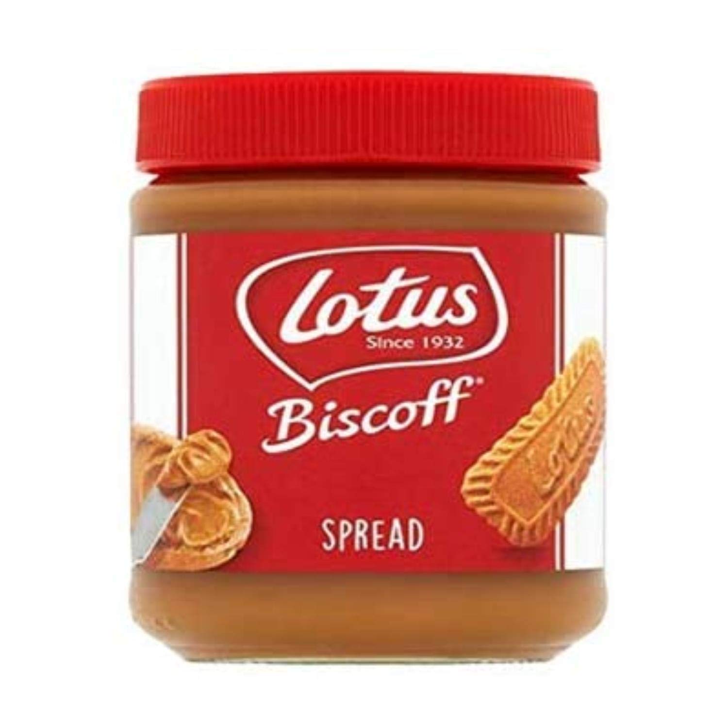 Lotus Biscoff Caramelised Spread 200g, Perfect for Toast, Waffles, Cakes and much more, Irresistibly Tasty , Pack of 4