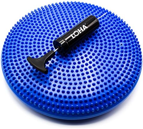 LOHA Stability Disc Wobble Cushion For Balance, Exercise, Legs and Core Strength