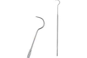 YNR 15" Equine Horse Dentistry Horse Dental Mouth Probe Scaler Explorer Pick Veterinary Scaler Kit (Equine Explorer)