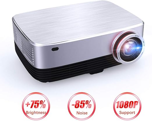 ZXGHS Mini Proyector Portatil Full HD, 2600 Lúmenes / 1280P Full ...