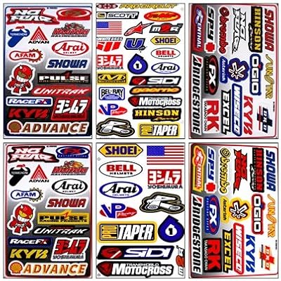 Amazon Com Graphic Racing Sticker Decal Motocross Atv Dirt 6