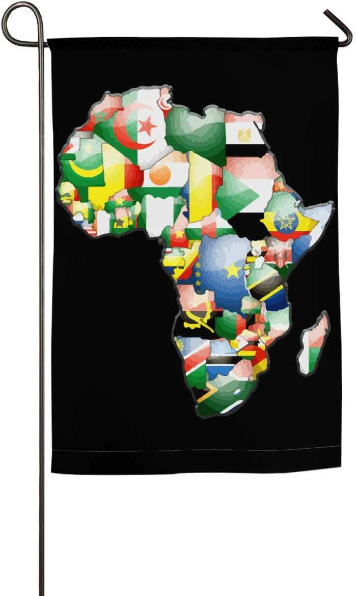 Amazon.com : CURTAINS8 Black History Month African Garden Flag Single