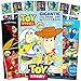 Disney Toy Story Coloring Books for Toddlers Kids Playset -- 3 Disney Coloring and Activity Books, Crayons, and Toy Story Stickers (Toy Story Party Supplies)
