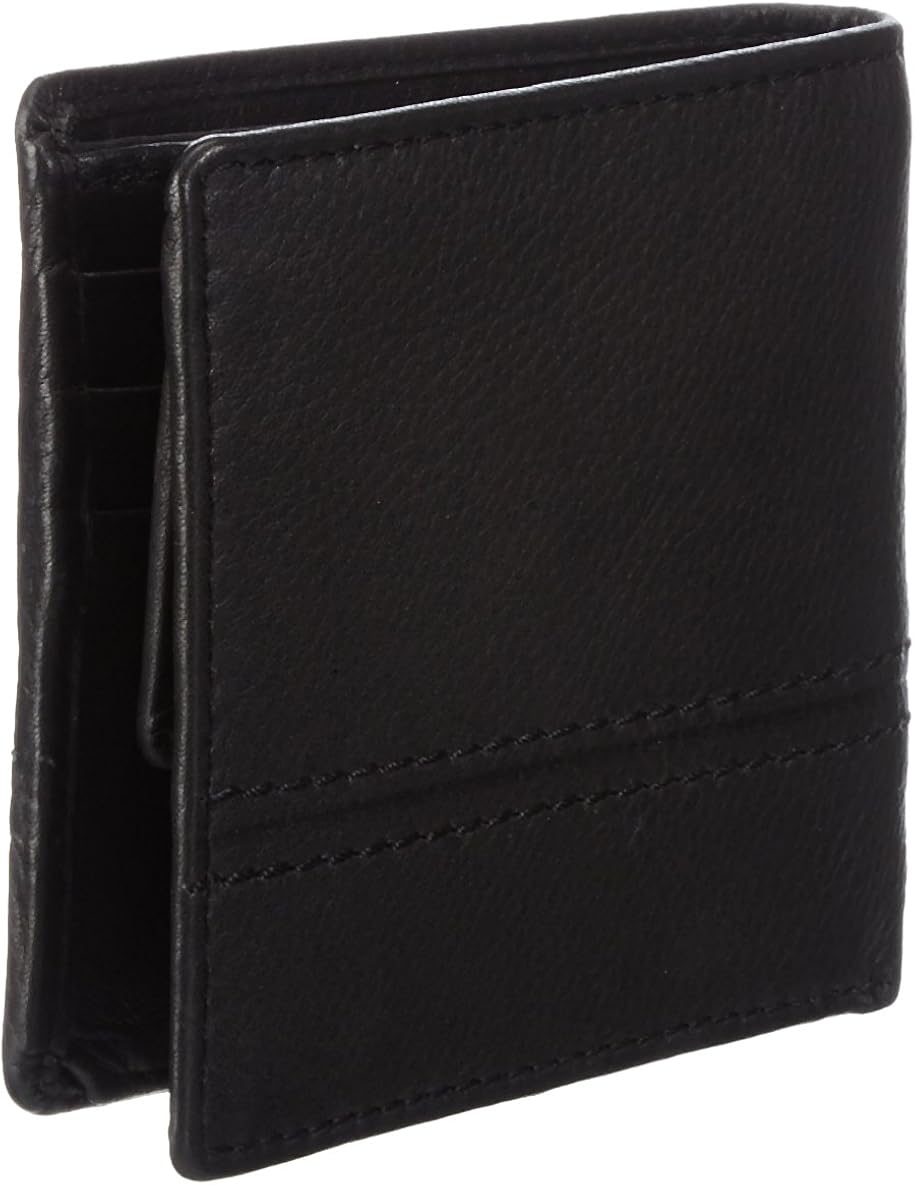 Tom Tailor Acc Mens Jerrie Börse Klein Wallets Black Schwarz (Schwarz 60) Size: 11x9x1 cm (B x H x T), Black - Schwarz (Schwarz 60) - Image 3