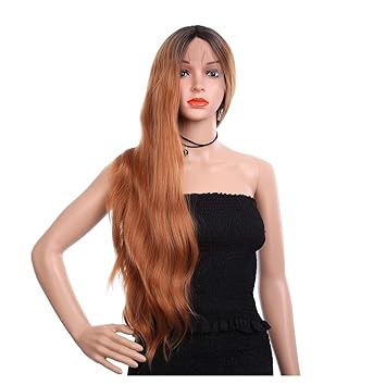 Amazon Com 26 28 Inch Loose Big Wave Lace Front Wigs Hair Gold