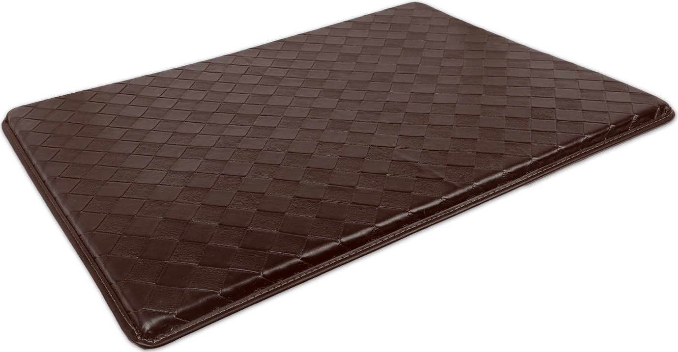 Black Cominhkpr La Wa H 30 A 18 A 0 75 Gpct Anti Fatigue Memory Foam Home Kitchen Mat And Anti Slip Surface Stain And Water Resistant Home Kitchen Bath Rugs