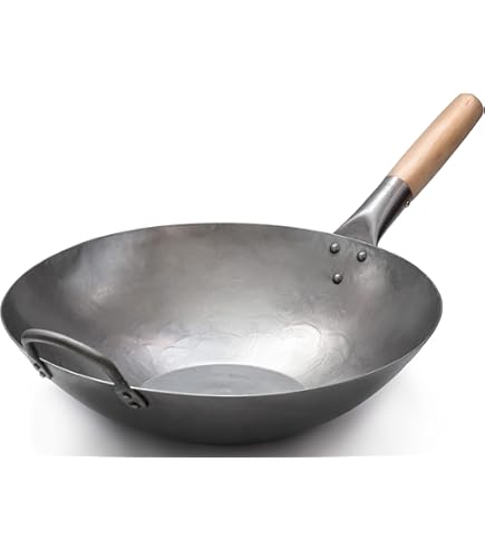 Wokoさん　専用 Amazon.com: Yamada Kogyosho One-Handed Wok, Iron, Handle, Wooden