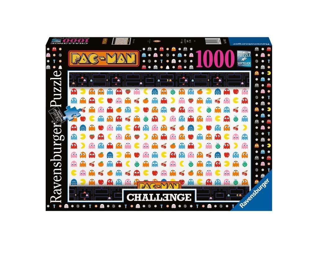 Ravensburger - 1000 piece jigsaw puzzle - Pac-Man (Challenge Puzzle) - Adults and children from 14 years old puzzle - 16933