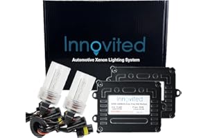 Innovited H7 6000K HID Xenon Bulb (1 pair) bundle with 2 x 55W Canbus Error Free Ballast (Diamond White)