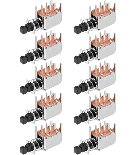 2 Pezzi Interruttore A Pulsante DPDT 6 Pin - Autobloccante Per Elettronica - Foto 7