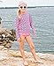 RuffleButts Little Girls Long Sleeve UPF 50+ Rash Guard Bikini Swimsuit Set