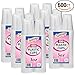 Settings [600 Cups] 3 Oz Clear Plastic Disposable Reusable Cups For Drinking, Bathroom, Rinsing, Tests, Medication, Party, Home, Office, Water, Juice, 6 Packs