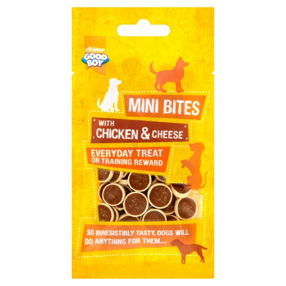 Good Boy 12 x Chicken & Cheese Bites 70g