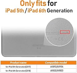 iPad 6th Generation Cases for Kids | TSQ 5th Gen