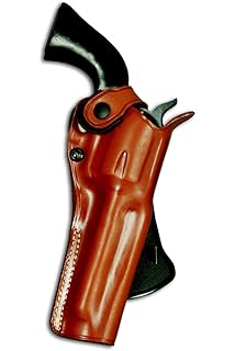 Amazon.com : Leather Paddle OWB Holster for Revolver COLT ...
