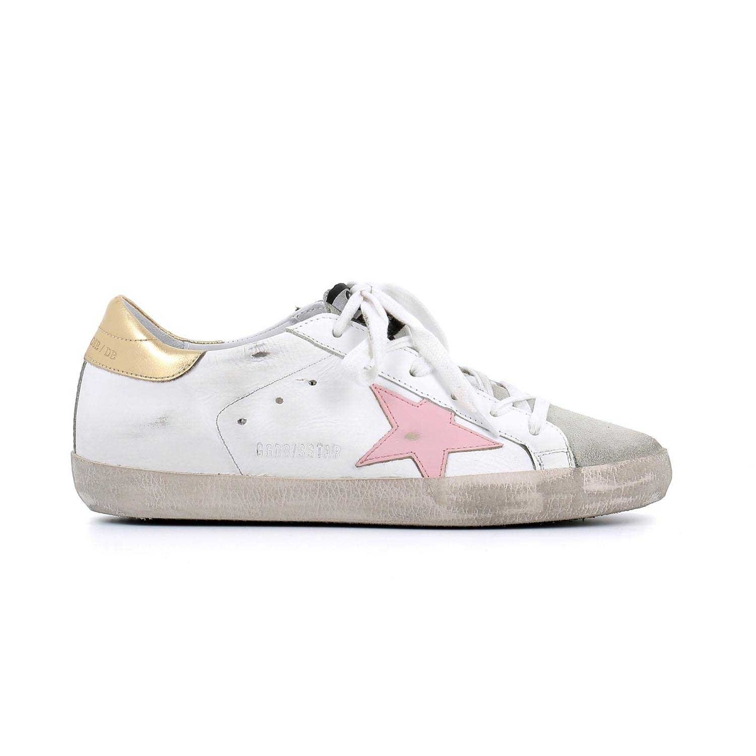 golden goose pink and gold