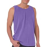 Comfort Colors Ringspun Garment-Dyed Tank (C9360)- Violet, 2XL