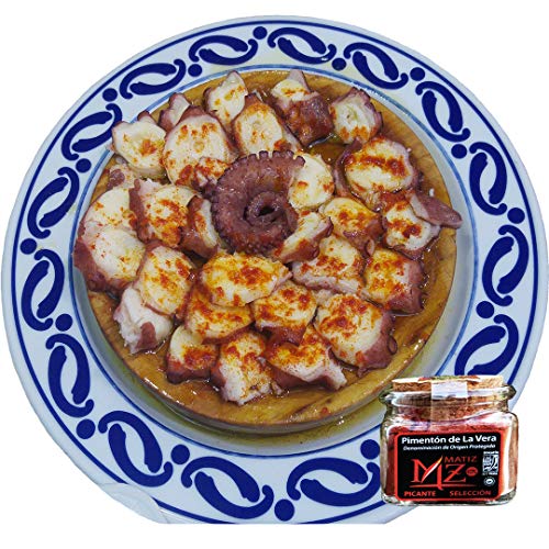 GIFT BASKET-IMPORTED FROM SPAIN- GOURMET FOOD-5 PREMIUM ARTISAN PRODUCTS-XTRA VIRGIN OLIVE OIL- PX BALSAMIC CREAM-GREEN OLIVE Pâté-SMOKED SPICY PAPRIKA-GOURMET CITRIC SALT. CHEF OLE PICASSO BOX. - Thumbnail 6