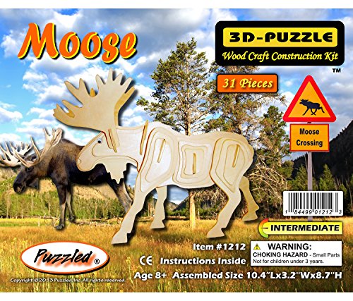3D Puzzles - Moose