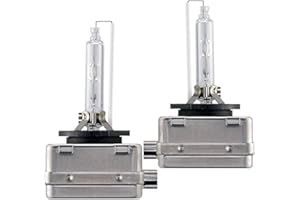 GTMOTO for 2014 2015 2016 2017 2018 Jeep Cherokee HID Headlight D3S Xenon Bulb, Grand Cherokee L0000D3S OEM 35W H/L Dual Beam Headlamp, 6000K Bright White D3SC1 Bi-xenon Lights, 2-Pack